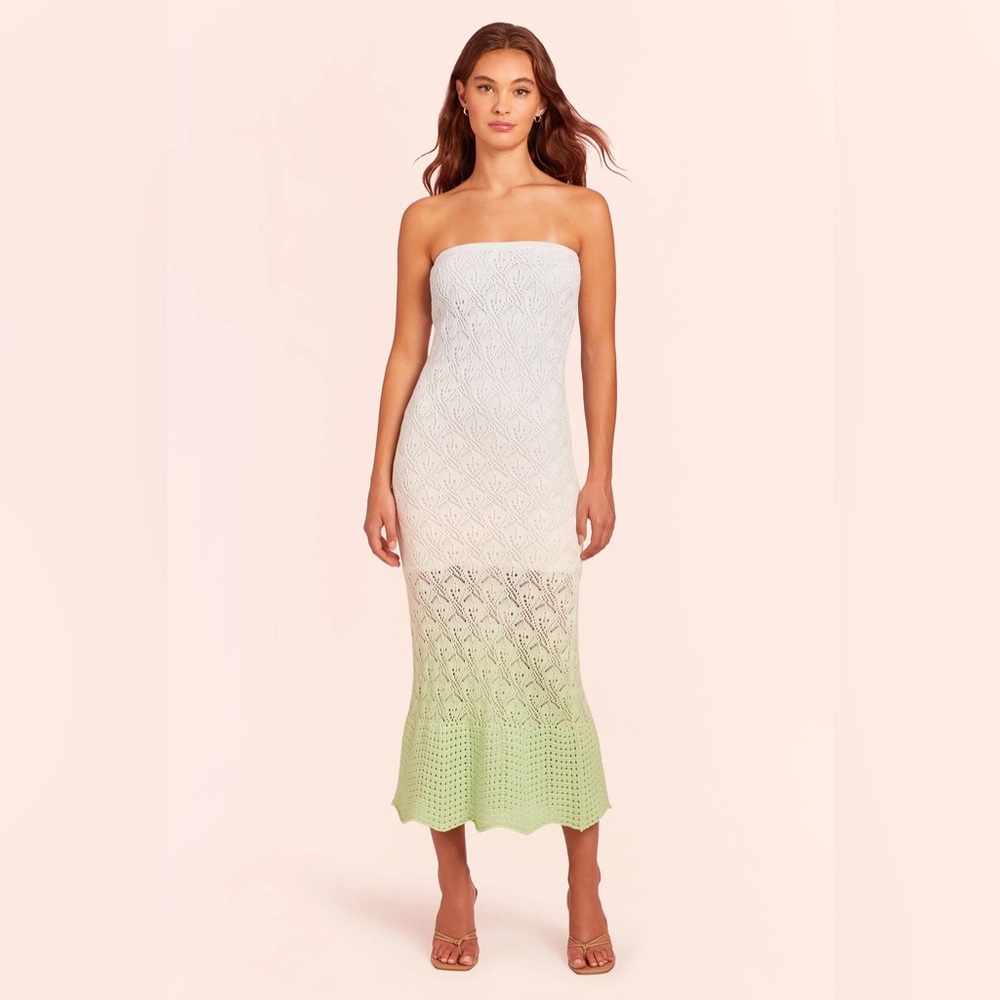 Amanda Uprichard Aisha knit ombré dress brand new NWT